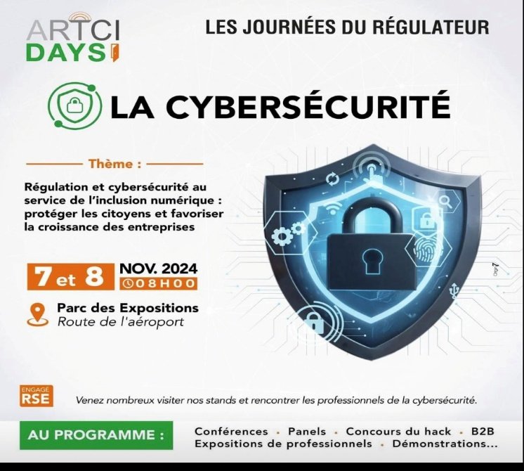 Photo : Journées de la cybersécurité 2024 (ARTCI DAYS) : le Cabinet modère le panel sur l'inclusion numérique